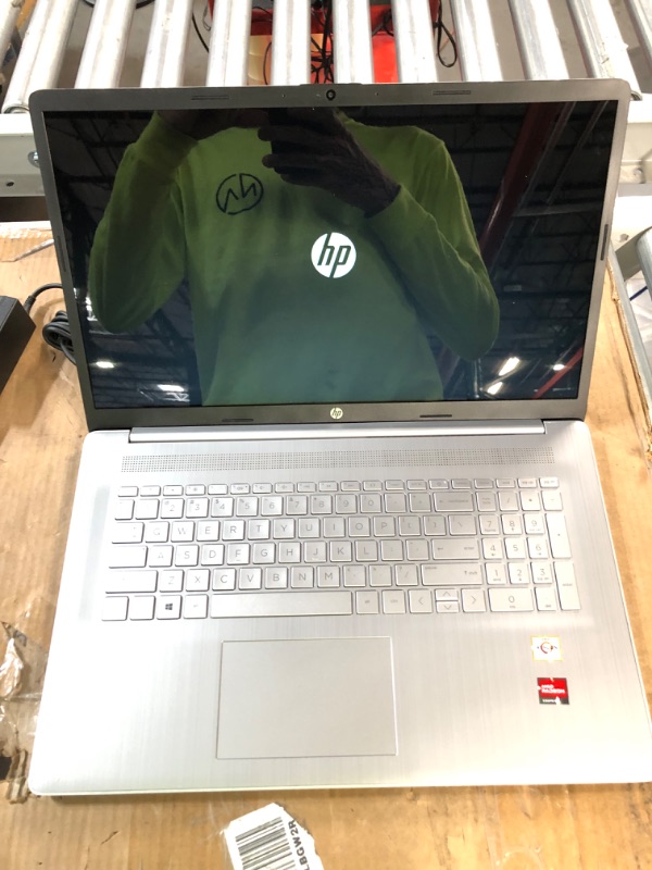 Photo 3 of HP Newest Pavilion 17 Laptop, 17.3" HD+ Anti-Glare Screen, AMD Athlon Gold - (Silver)
