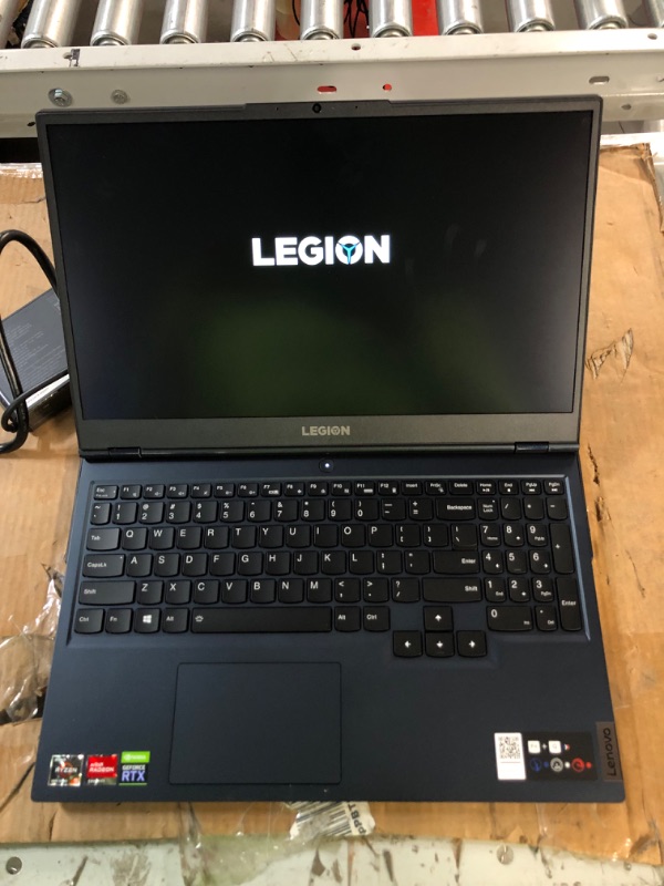 Photo 2 of [New] Lenovo Legion 5 15.6", Ryzen 5 5600H, GeForce RTX 3050 Ti, 8GB RAM,