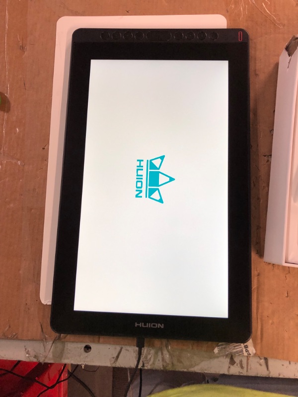 Photo 1 of 2021 HUION KAMVAS 16 Graphics Drawing Tablet with Full-Laminated Screen 15.6in -  Black