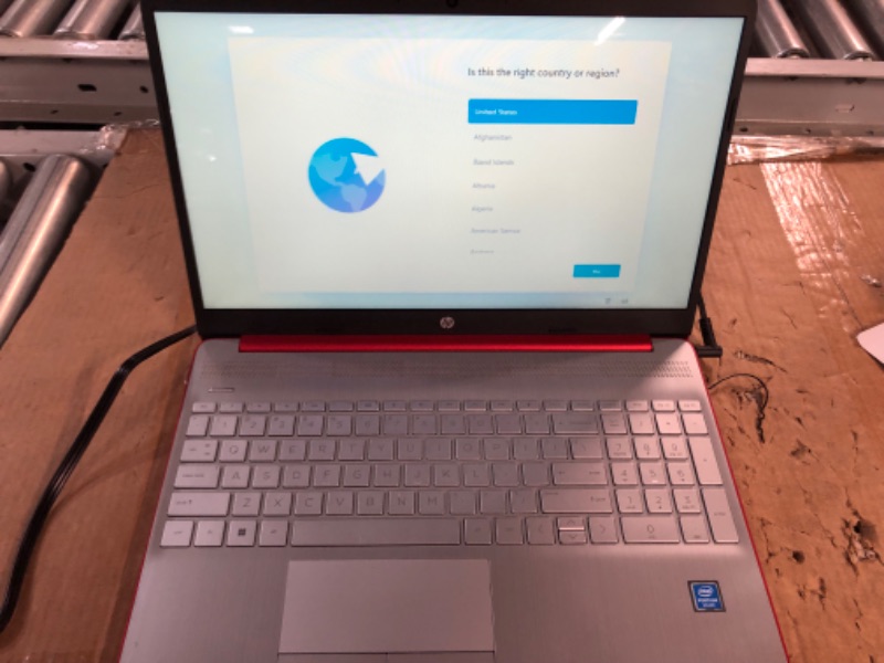 Photo 1 of HP Pavilion Laptop Scarlet Red