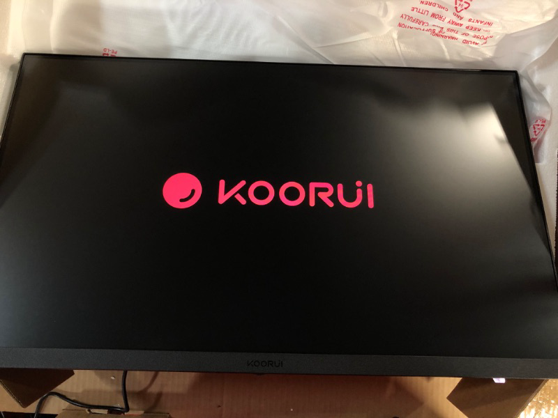 Photo 2 of KOORUI 24" Gaming Monitor 165Hz, 