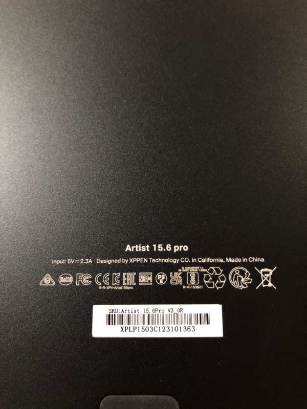 Photo 1 of 15.6" Drawing Tablet with Screen XPPen Artist 15.6 Pro 