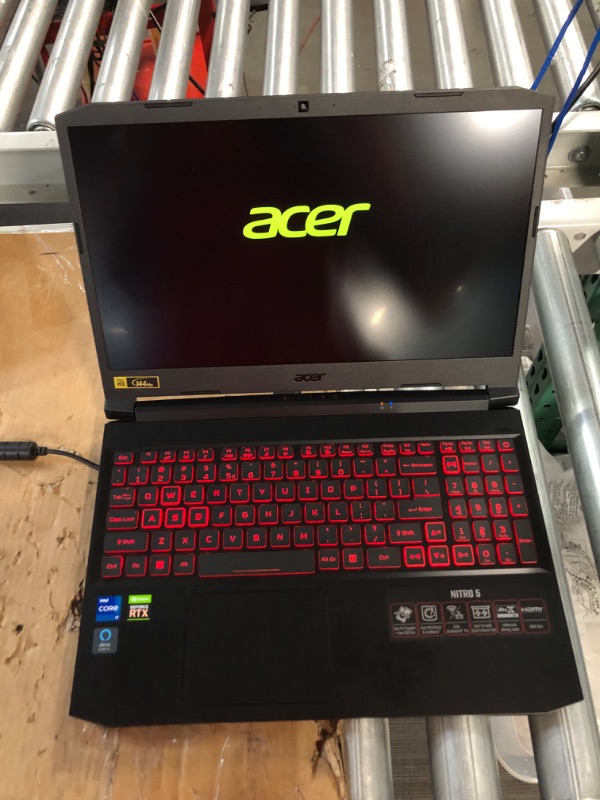 Photo 3 of [Like New] Acer Nitro 5 AN515-57-79TD Gaming Laptop | Intel Core i7-11800H | Black