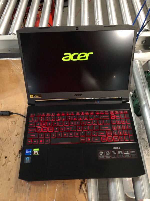 Photo 2 of [Like New] Acer Nitro 5 AN515-57-79TD Gaming Laptop | Intel Core i7-11800H | Black
