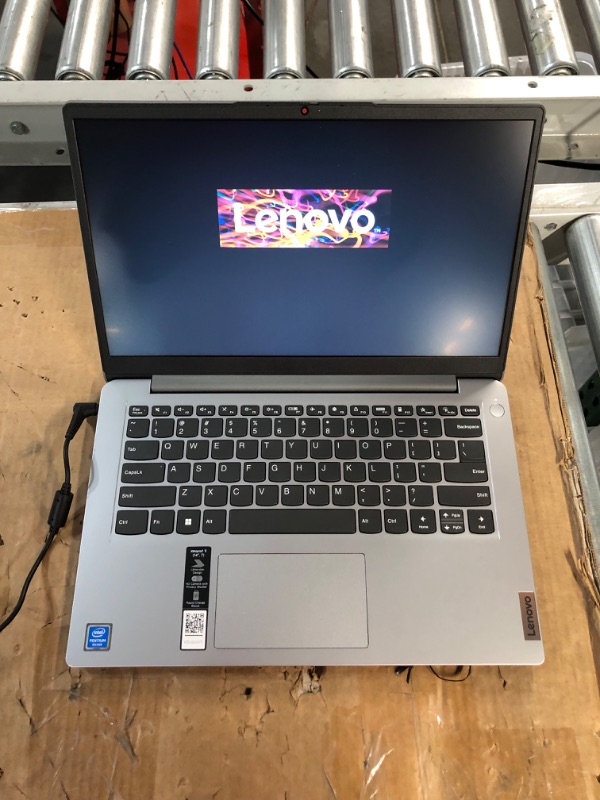 Photo 2 of Lenovo Ideapad 1i, 14.0" Laptop, Intel Pentium N5030, 4GB RAM, Silver