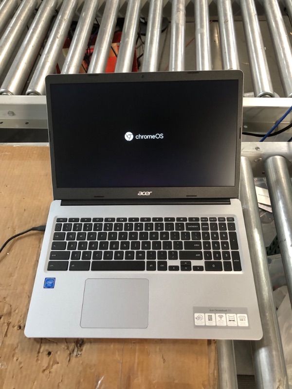 Photo 1 of Acer Chromebook 315, Intel Celeron N4000, 15.6" HD Display, 4GB LPDDR4, Silver