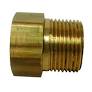 Photo 1 of 3/4 in. FHT x 3/4 in. MIP or 1/2 in. FIP Brass Multi Adapter Fitting
