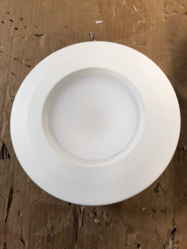 Photo 1 of Commercial Electric 5 & 6 in. White Recessed LED Trim T65
