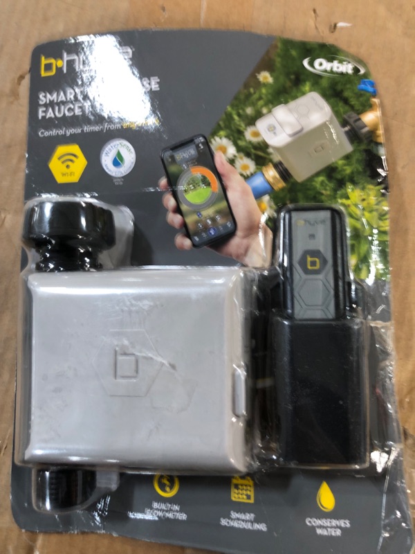 Photo 3 of [Factory Sealed] Orbit B-Hyve Smart Hose Faucet Irrigation Controller/Wi-Fi Hubq