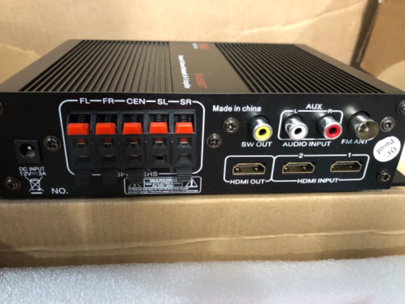 Photo 1 of Pyle - PFA560BT - Wireless Bluetooth Home Audio Amplifier 