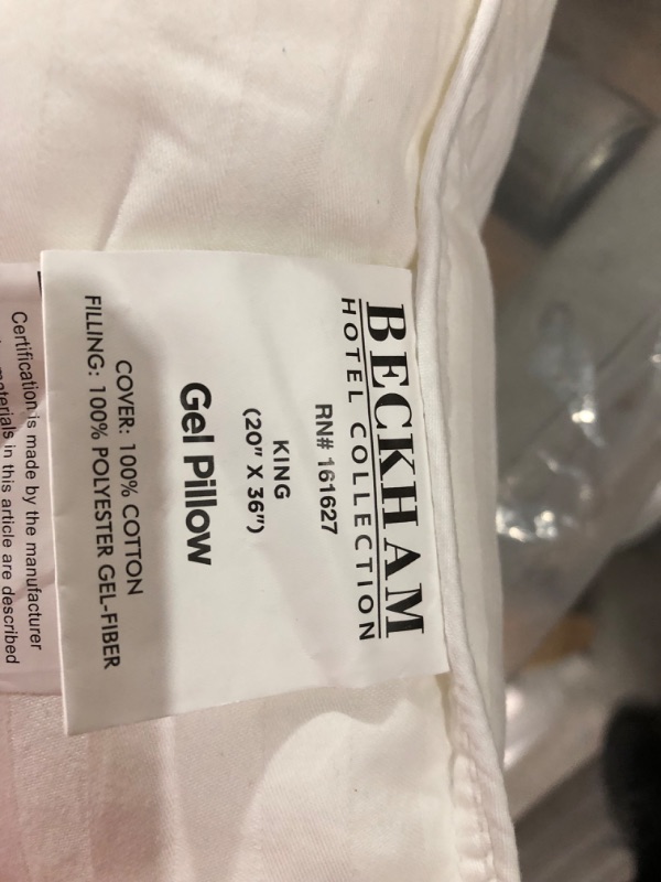 Photo 3 of [USED] Beckham Hotel Collection Bed Pillows King Size - ONE pillow