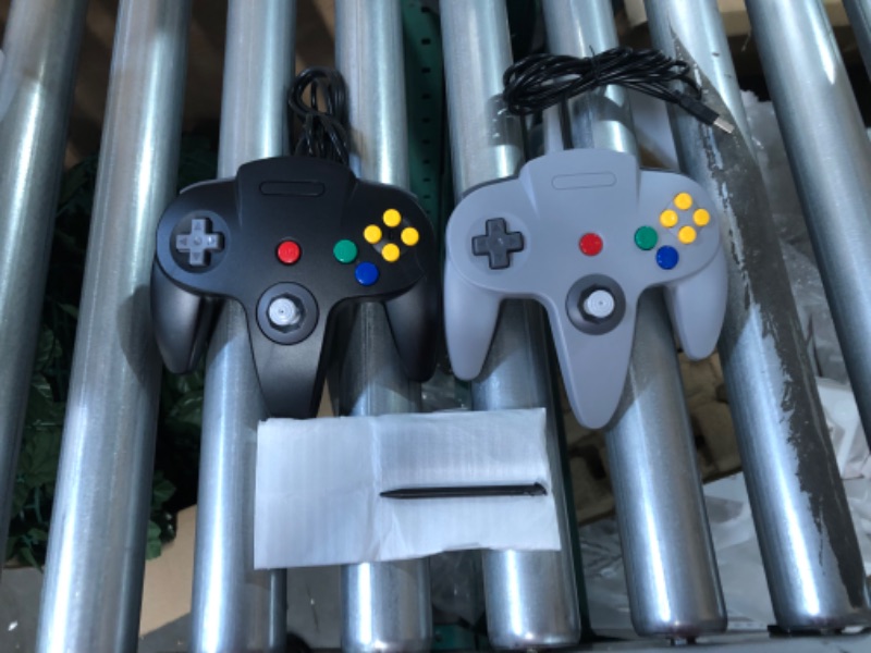 Photo 2 of 2 Pack USB Wired N64 Controller, 