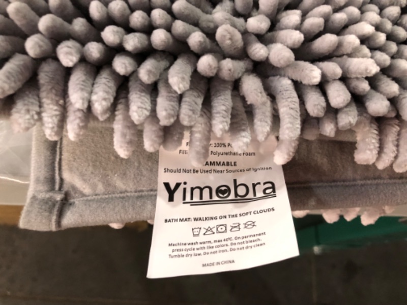 Photo 3 of [USED] Yimobra Premium Bathroom Runner Gray