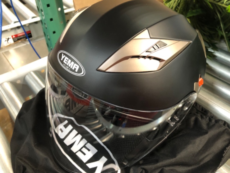 Photo 2 of Motorcycle Open Face Helmet DOT Approved - YEMA YM-627 