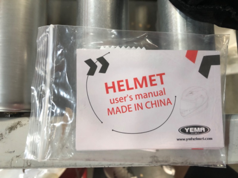 Photo 6 of Motorcycle Open Face Helmet DOT Approved - YEMA YM-627 