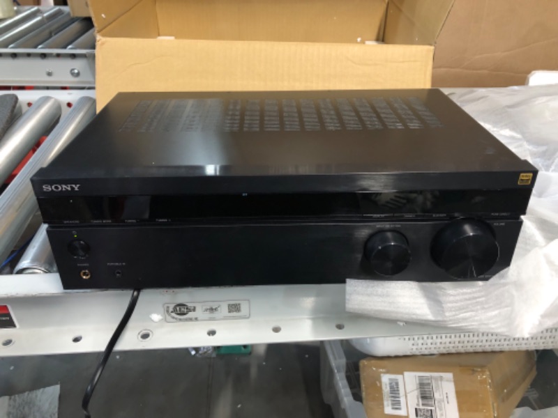 Photo 2 of Sony STRDH190 2-ch Home Stereo Receiver with Phono Inputs & Bluetooth Black