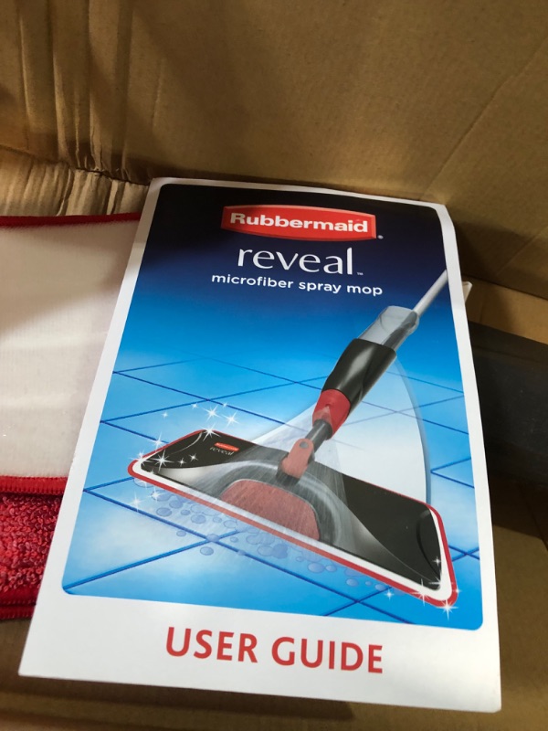 Photo 2 of [USED] Rubbermaid Reveal Spray Microfiber Floor Mop 