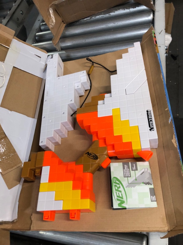 Photo 1 of *SEE NOTES* Nerf Minecraft Sabrewing