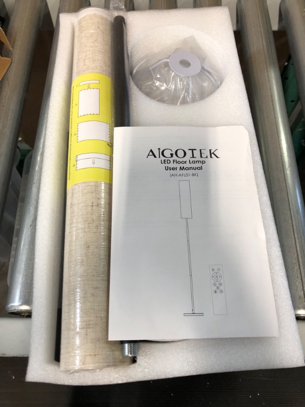 Photo 2 of AIGOTEK Floor Lamp, 12W Floor Lamp with Remote and Timing Function