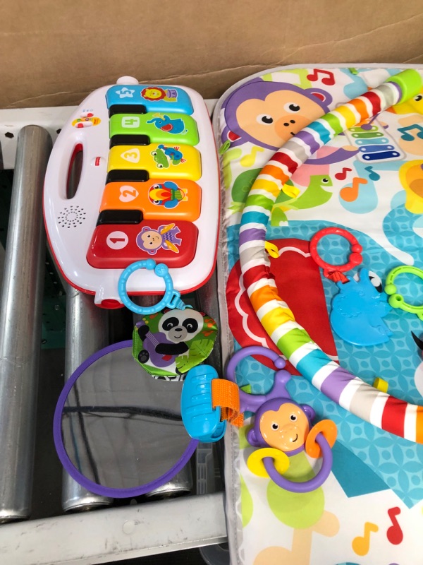 Photo 3 of *SEE NOTES* Fisher-Price Baby Playmat Deluxe Kick & Play Piano Gym