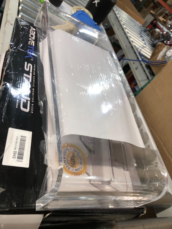 Photo 1 of AboveTEK Premium Acrylic Monitor Stand