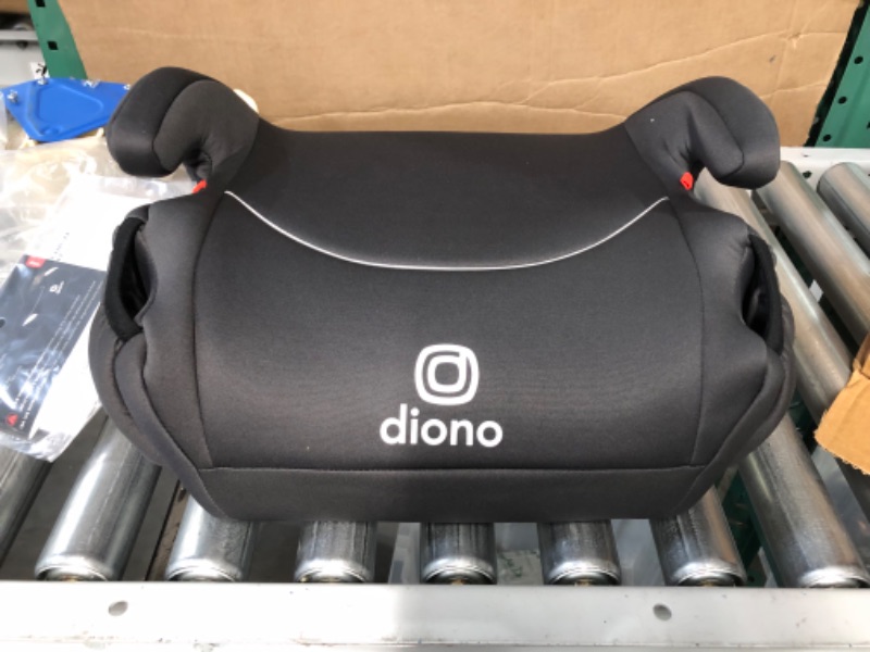 Photo 2 of Diono Solana 2022, No Latch, Single Backless Booster Car Seat, Charcoal Gray