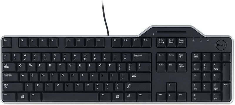 Photo 1 of Dell KB813 Black USB English Keyboard