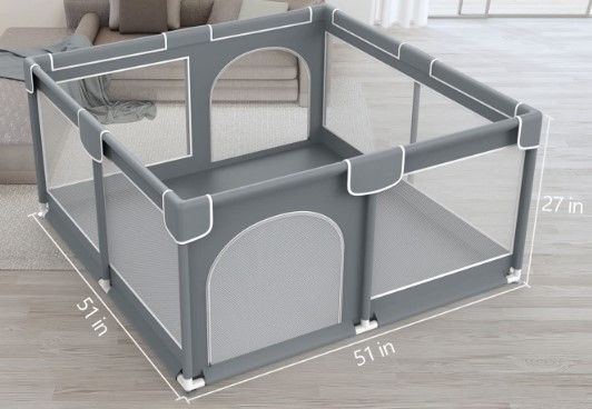 Photo 1 of Baby Playpen - Grey