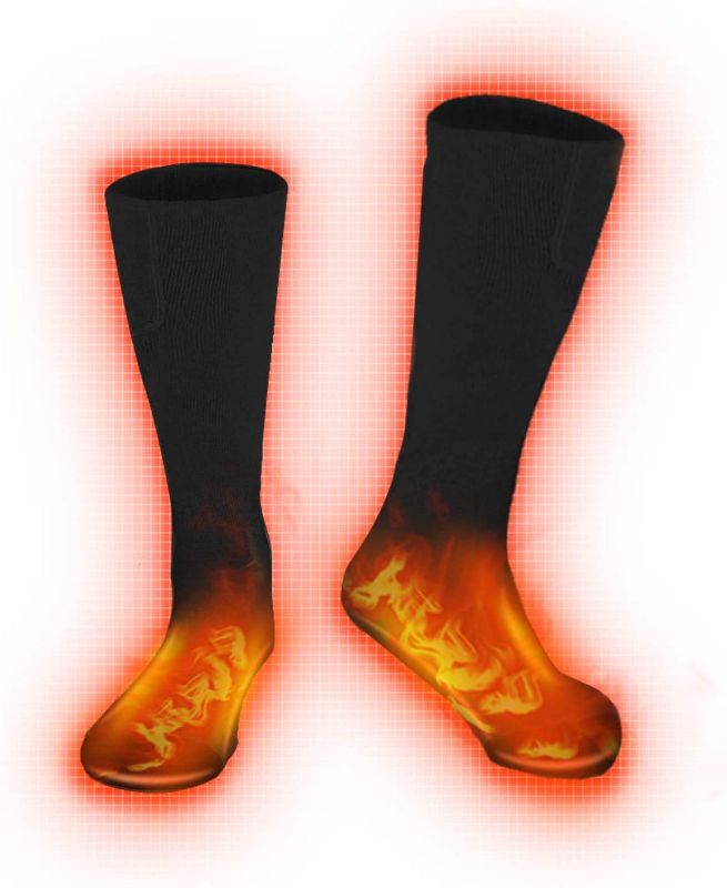 Photo 1 of Heated Socks,Electric Heated Socks Thermal Insulated Sock Battery Powered Heat Sox