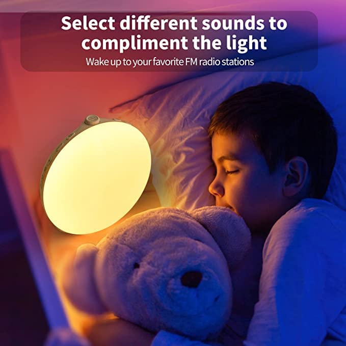 Photo 1 of Aurora Light, Wake Up Light Sunrise Alarm Clock