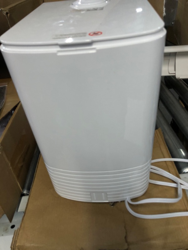Photo 4 of ***PARTS ONLY NOT FUNCTIONAL***Elechomes Humidifier for Large Room Bedroom Plants, SH8820 Warm and Cool Mist Humidifiers, 5.5L Top Fill Vaporizer with Remote Control, Ultra Quiet, LED Display, Humidity Sensor, Auto Shut-off, White   **** LIKE NEW UNABLE T