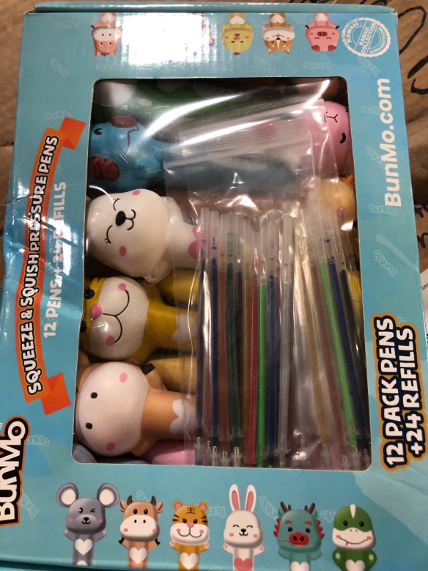 Photo 2 of BunMo Squishy Pens 12pk 