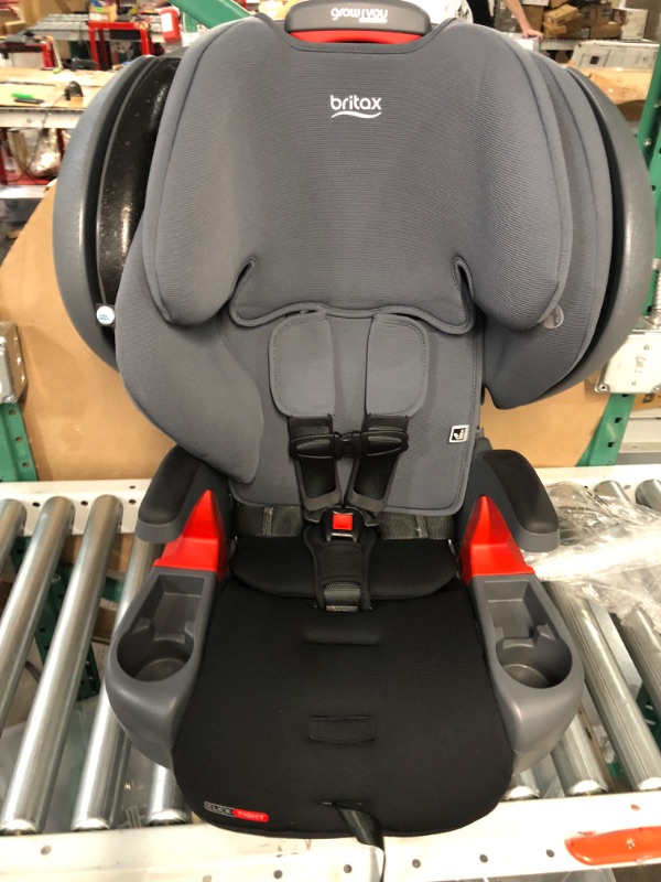 Photo 2 of Britax Grow with You ClickTight+ Harness-to-Booster, Black Ombre SafeWash ClickTight Plus Black Ombre