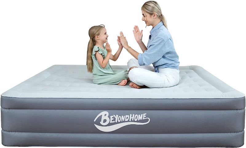 Photo 1 of ***UNKNOWN SIZE*** BeyondHOME Odorless Air Mattress with Built-in Pump and Carrying Case