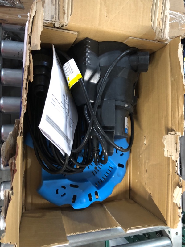 Photo 1 of **SEE NOTES**
Acquaer 1/4 HP Automatic Swimming Pool Cover Pump