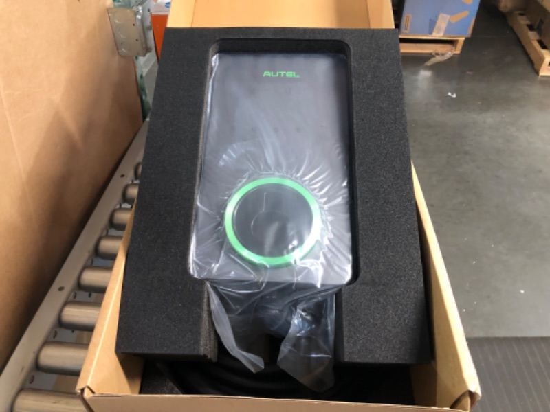 Photo 3 of ***UNTESTED*** Autel Home Smart Electric Vehicle (EV) Charger up to 50Amp Dark Gray