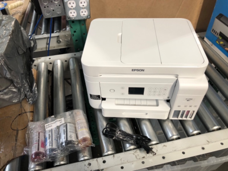 Photo 2 of ***REFURBISHED*** Epson EcoTank ET-3760 Wireless Color All-in-One Cartridge-Free Supertank Printer
