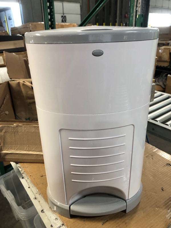 Photo 3 of Dekor Plus Hands-Free Diaper Pail  White 