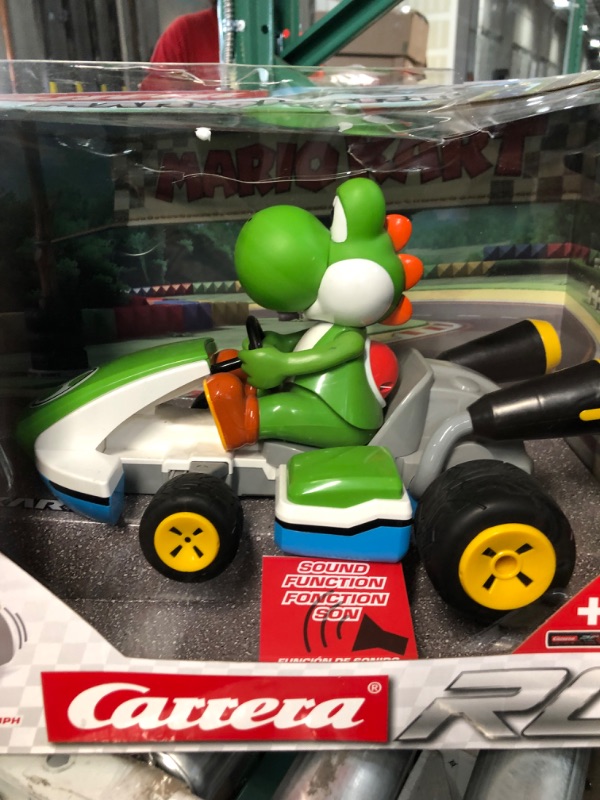 Photo 2 of Carrera RC 370162108X Official Licensed Mario Kart Yoshi Race Kart