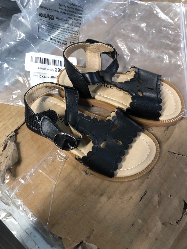 Photo 4 of ***SEE NOTES*** Kiderence Toddler Girls Sandals Little Girls Kids Shoes Girls Sandals Toddler 6 Toddler Ck697  Black 