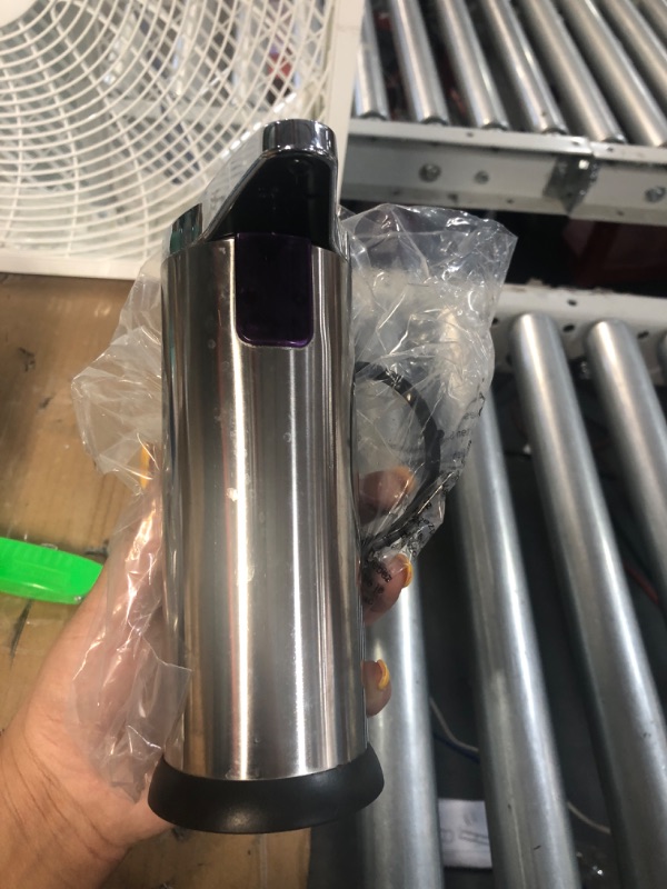 Photo 2 of ***ITEM NOT FUNCTIONAL SOLD FOR PARTS***
Automatic Soap Dispenser, Apanage Soap Dispenser Equipped Stainless Steel 