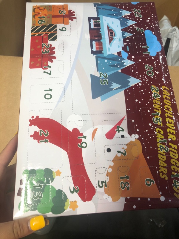 Photo 1 of Advent Calendar 2022, Lalucilever 25 Days Christmas Holiday Countdown Advent Calendars,