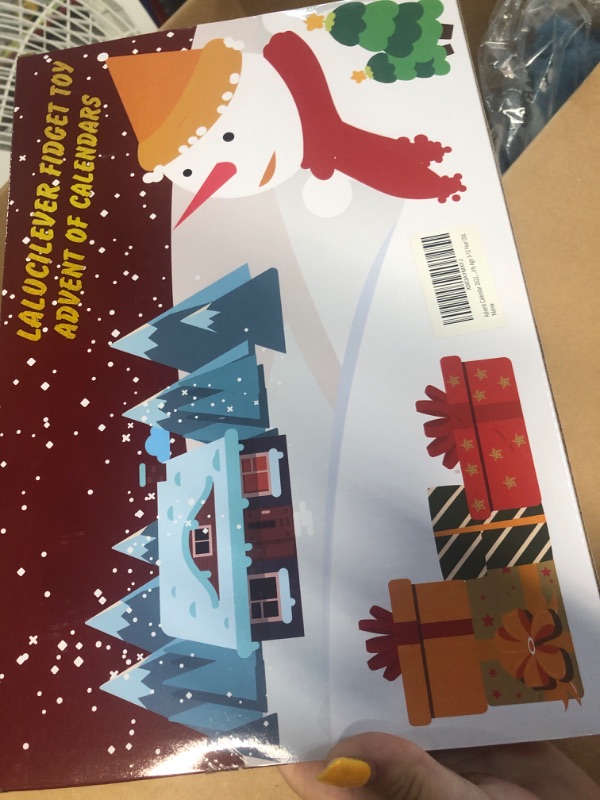 Photo 1 of Advent Calendar 2022, Lalucilever 25 Days Christmas Holiday Countdown Advent Calendars,