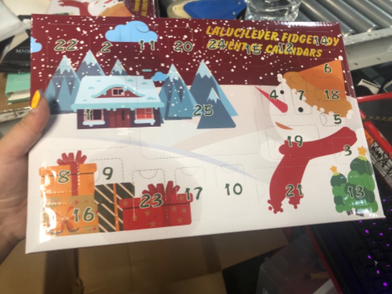 Photo 1 of Advent Calendar 2022, Lalucilever 25 Days Christmas Holiday Countdown Advent Calendars