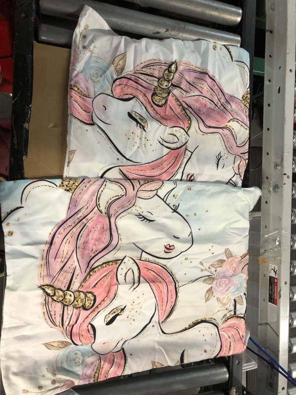 Photo 5 of [See Notes] HTgroce Twin Size Unicorn Comforter Bedding Set