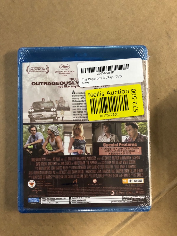 Photo 4 of [Factory Sealed] The Paperboy BluRay / DVD