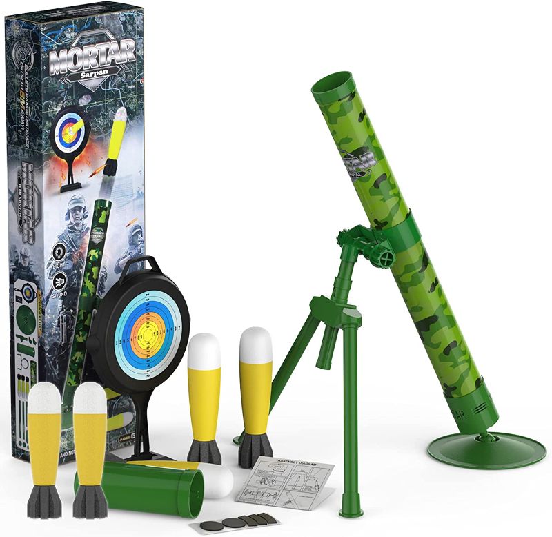 Photo 1 of [See Notes] Sarpan Mortar Launcher Toy Set