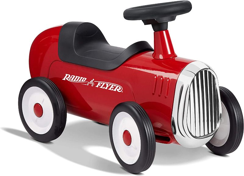 Photo 1 of [See notes] Radio Flyer Little Red Roadster, Toddler Ride on Toy, Ages 1-3 (Amazon Exclusive), 24“ Length