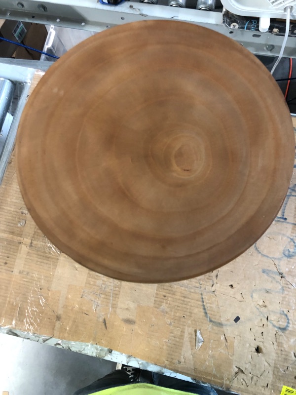 Photo 4 of [Brand New] Uziass Wood Side Table Tree Stump Stool, 15”H Wooden Stump End