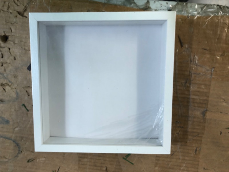 Photo 2 of [Factory Sealed] Tuanse 12 Pcs Shadow Box Frame Wood Display Case (8 x 8 Inch, Black)